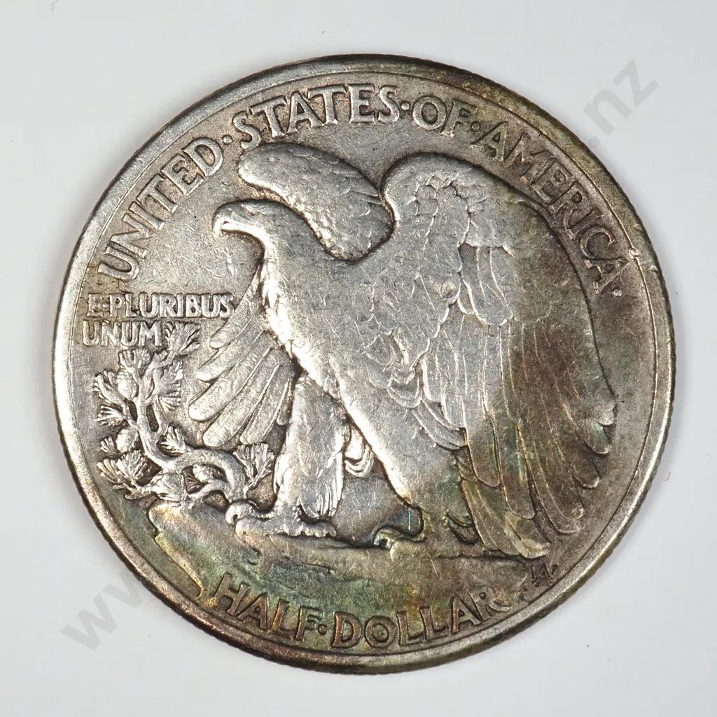1945 United States of America Liberty Half Dollar Image 1++