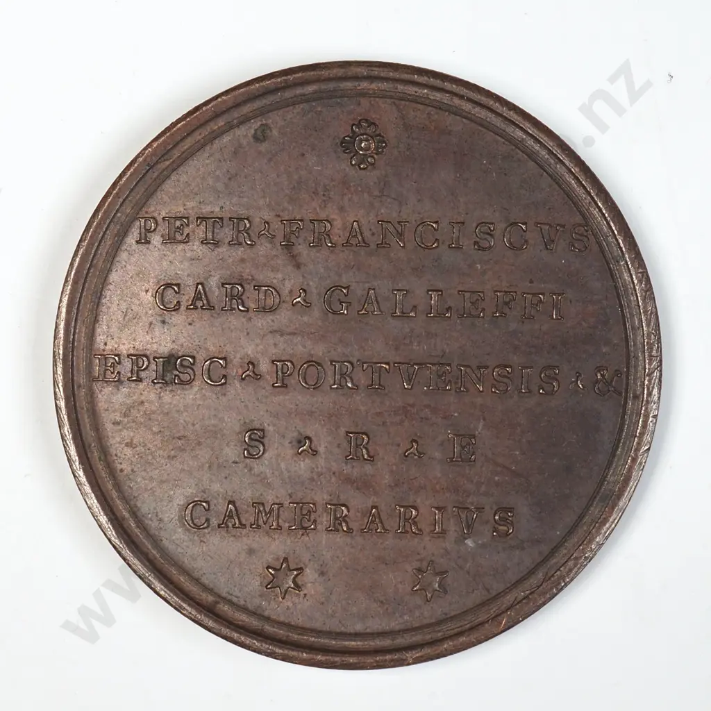 1830 Papal States Bronze Medal  Image 1++