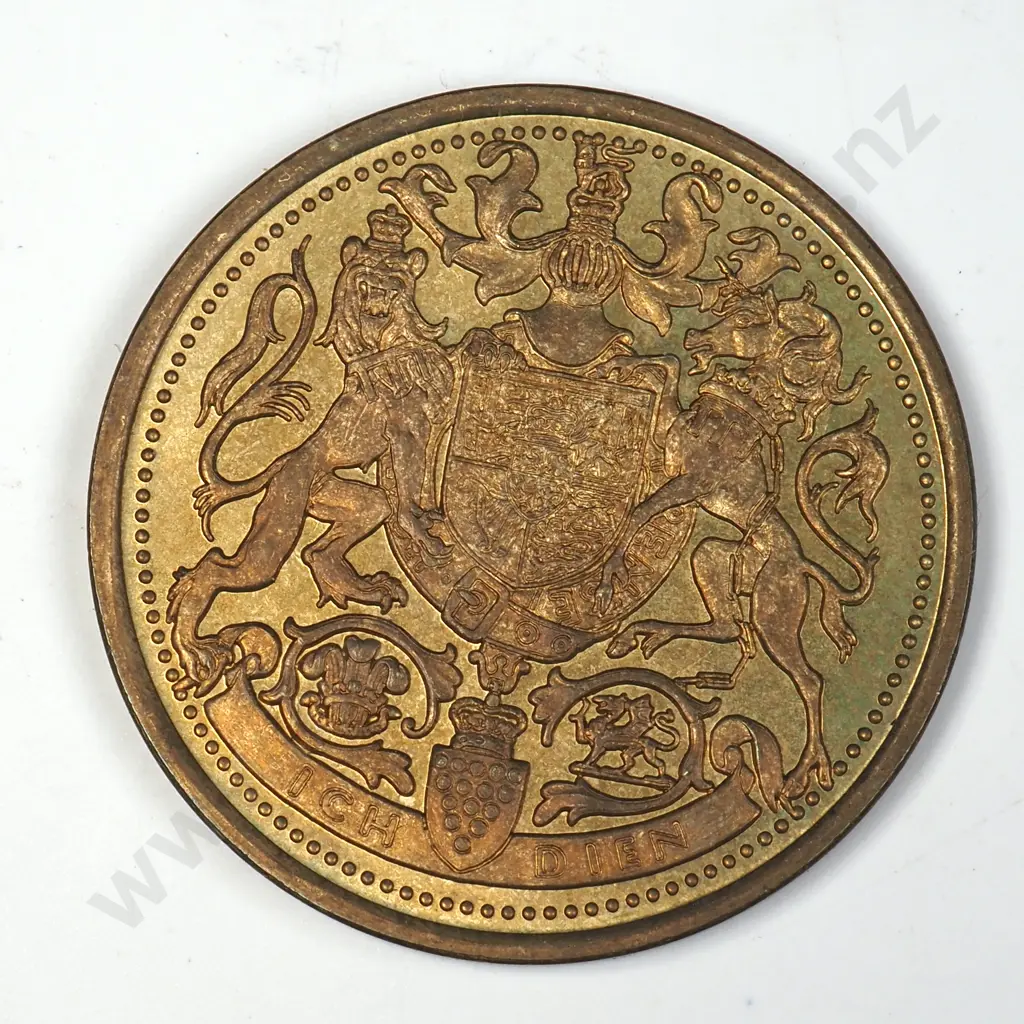 1981 Royal Wedding Medalette  Image 1++