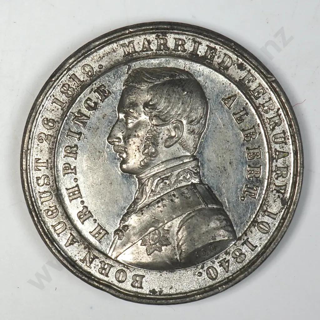 Antique Prince Albert Englands Pride Token  Image 1++