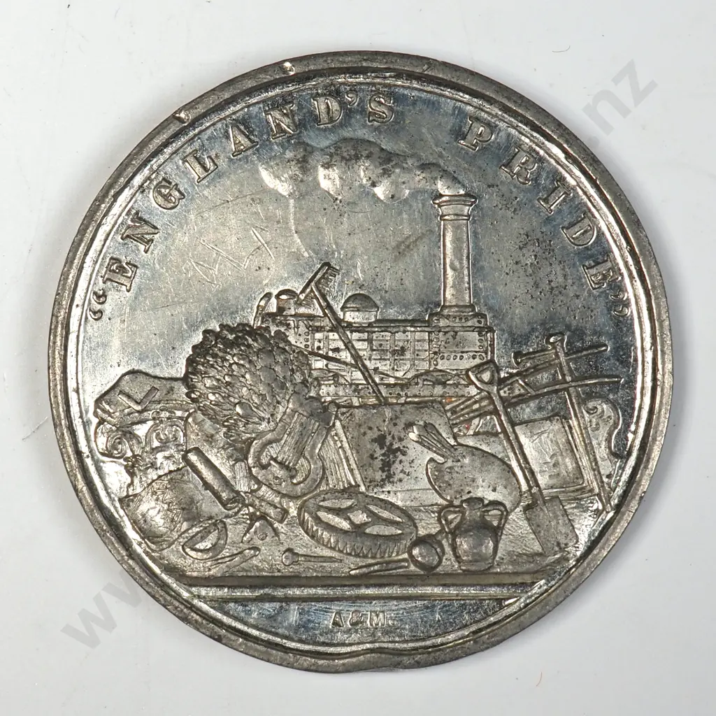 Antique Prince Albert Englands Pride Token  Image 1++