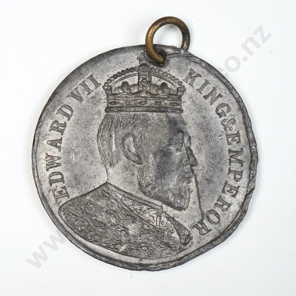 1902 Coronation Medalette  Image 1++