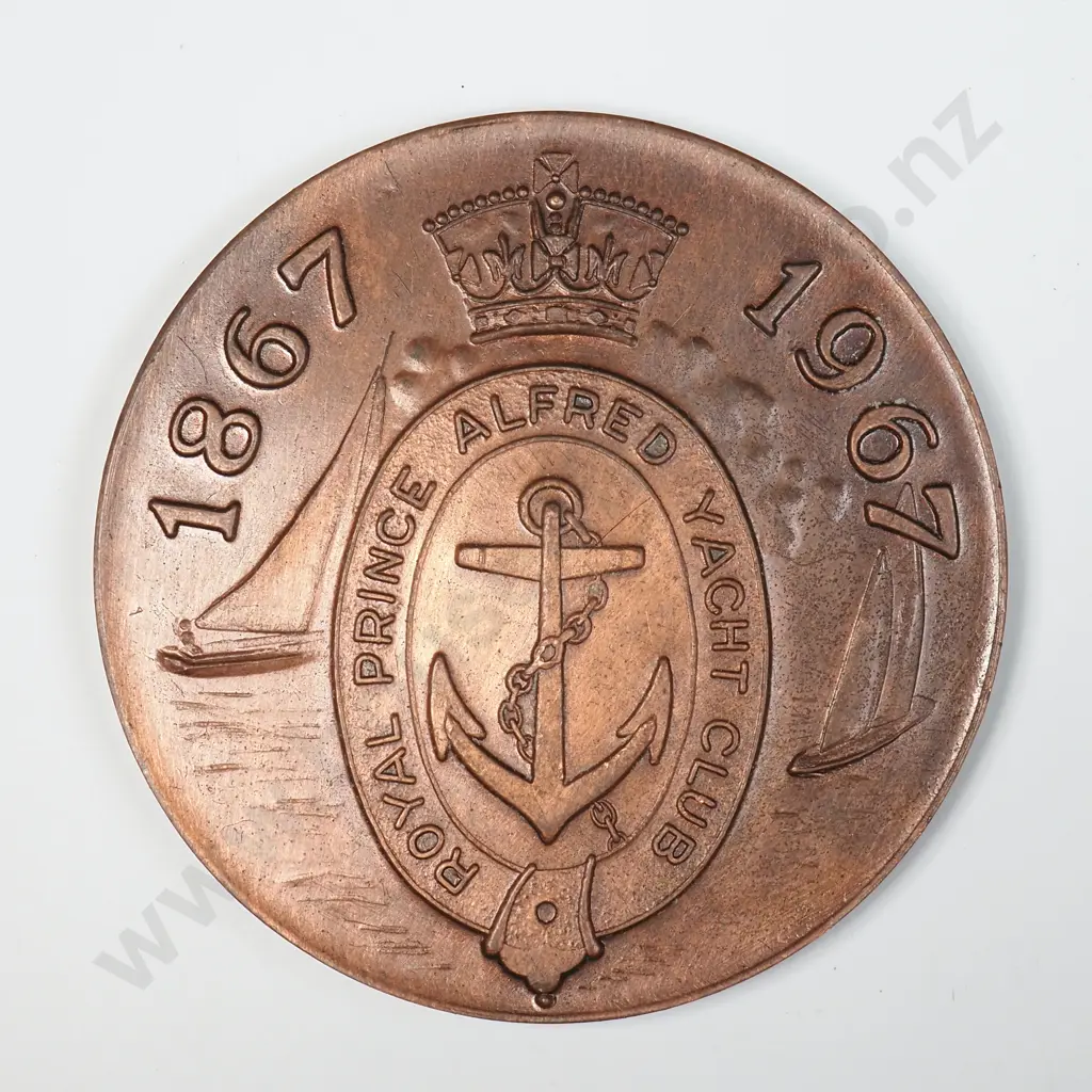 1967 Australia Centenary of Royal Prince Alfred Yacht Club  Image 1++