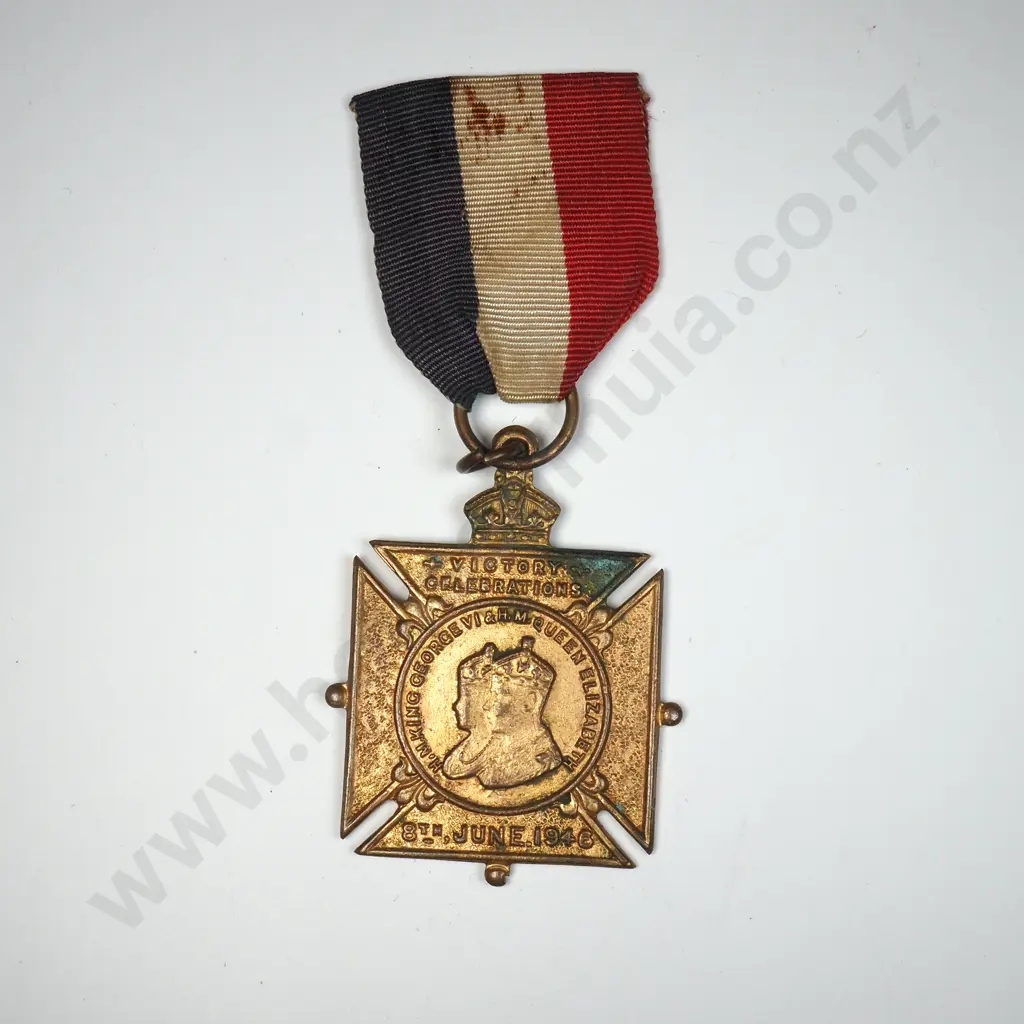 1946 Victory Celebration Medalette  Image 1++