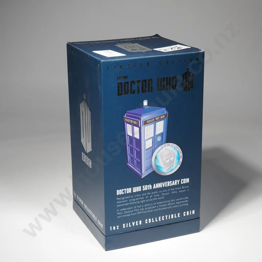 2013 United Kingdom BBC One Ounce Silver Coin Image 1++