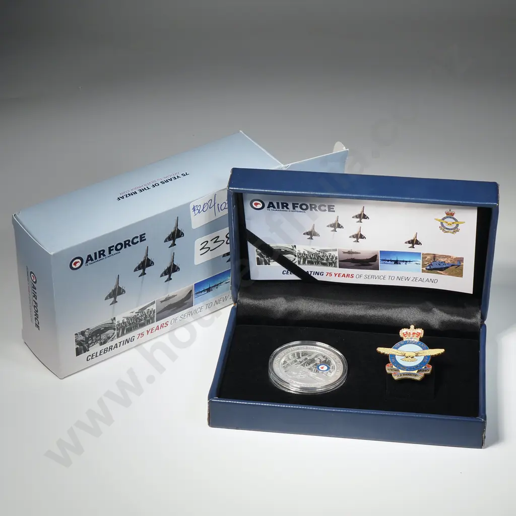 2012 RNZAF One Ounce Silver Proof Coin Image 1++