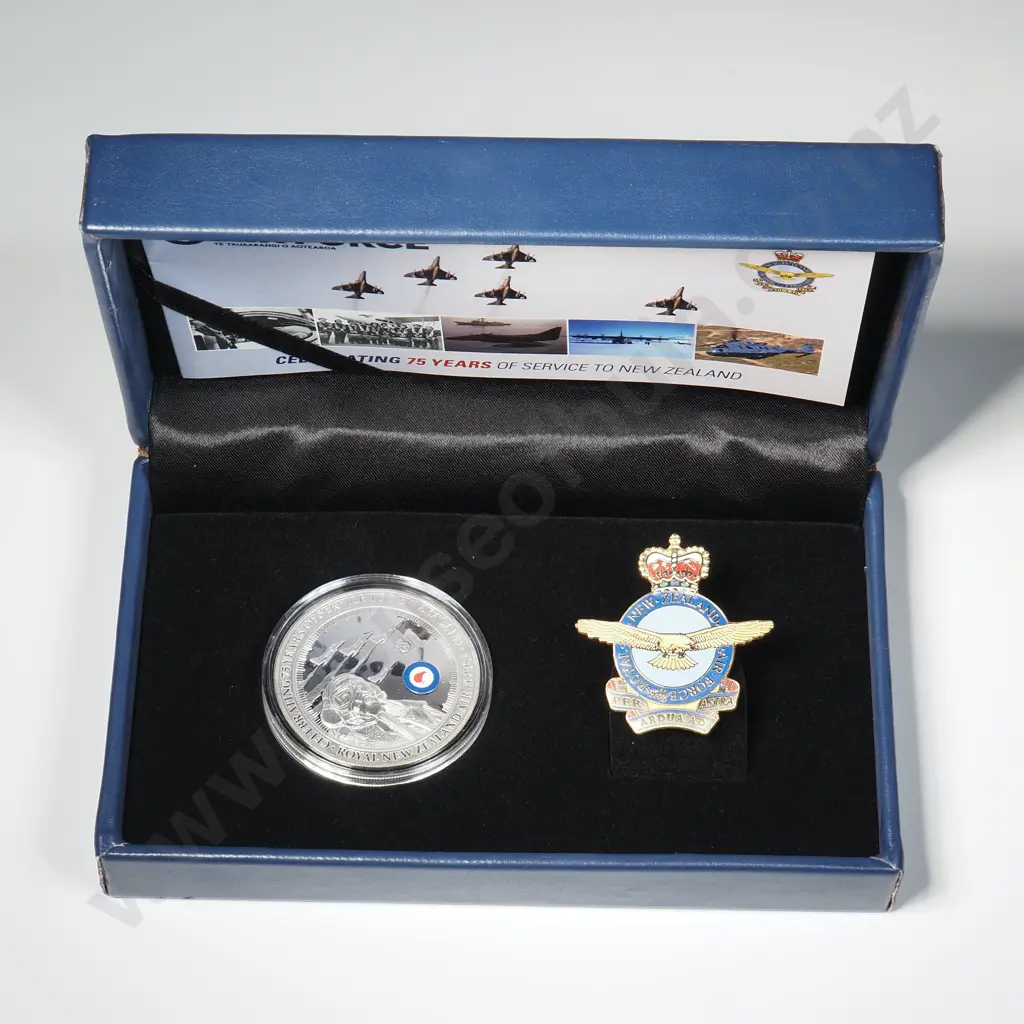 2012 RNZAF One Ounce Silver Proof Coin Image 1++