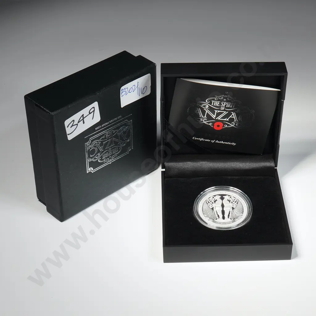 2015 The Spirit of Anzac One Ounce Silver Proof Coin Image 1++