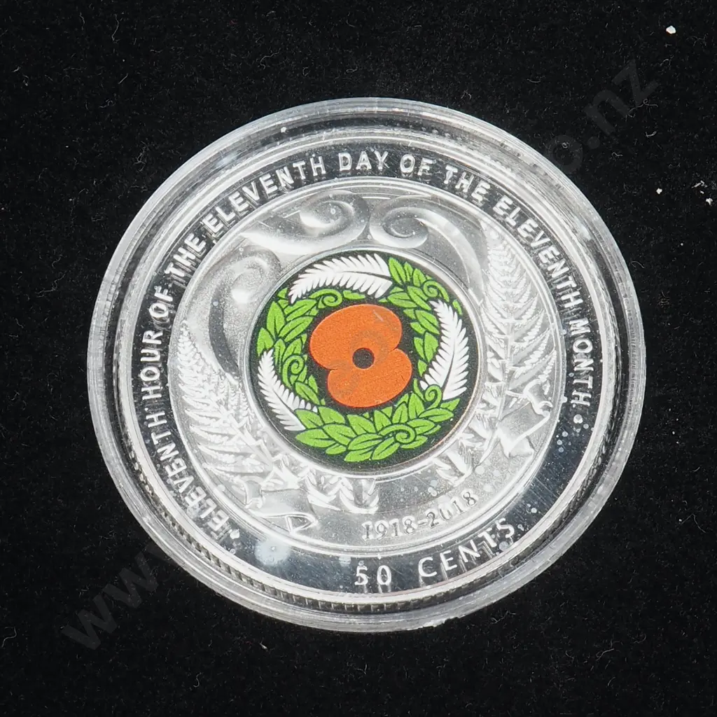 2018 Armistice One Ounce Silver Proof Circulating Coin Image 1++