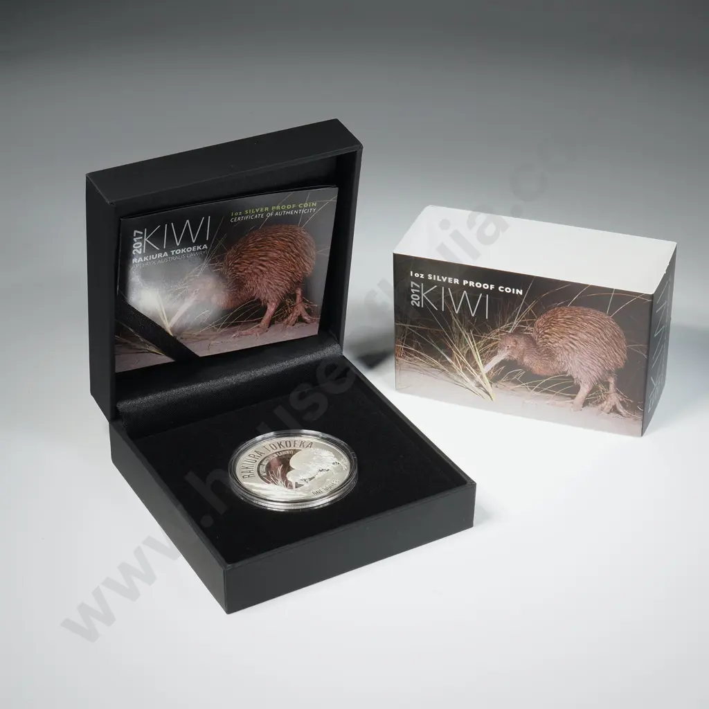 2017 Kiwi One Ounce Silver Proof Coin Image 1++