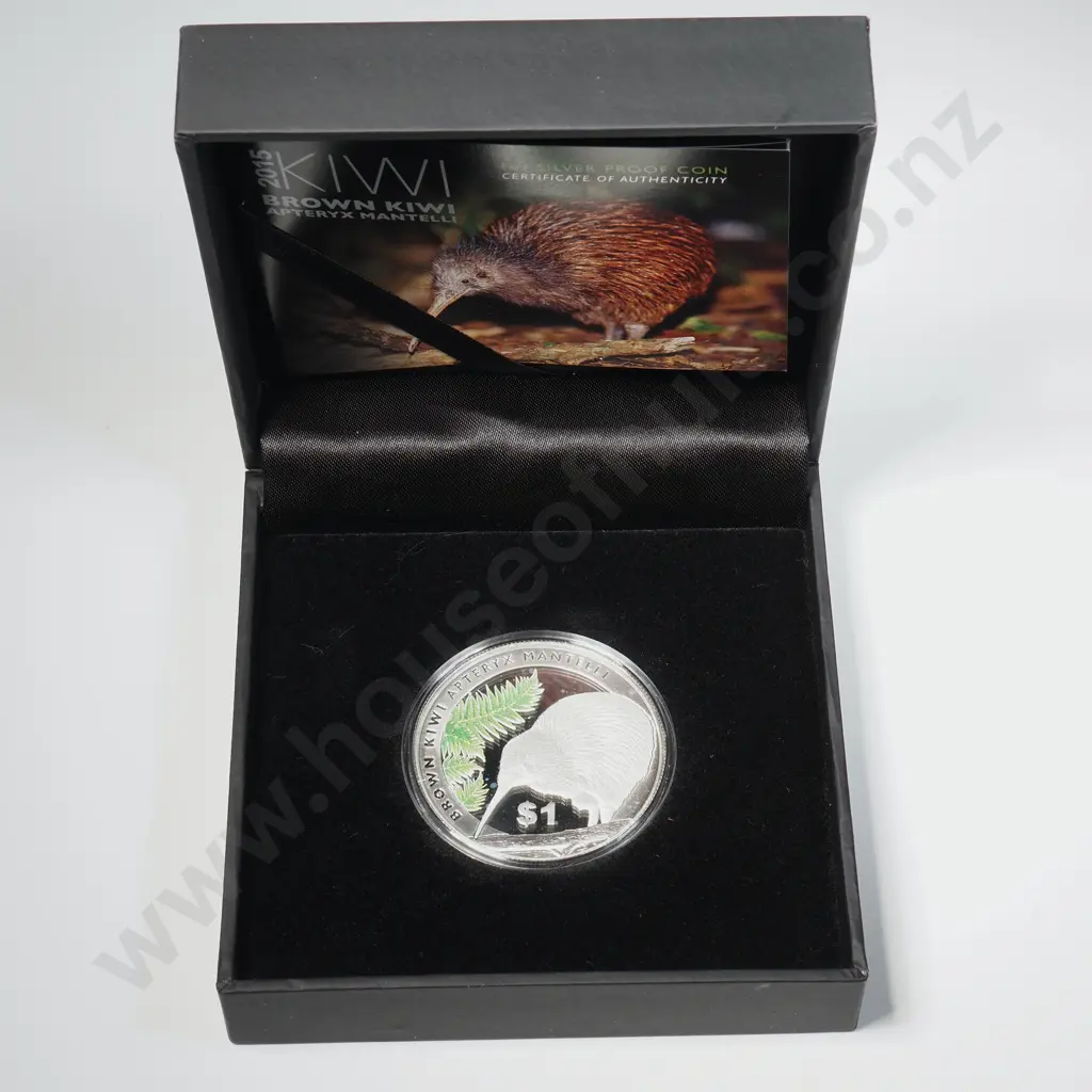 2015 Kiwi Silver One Ounce Proof Coin Image 1++
