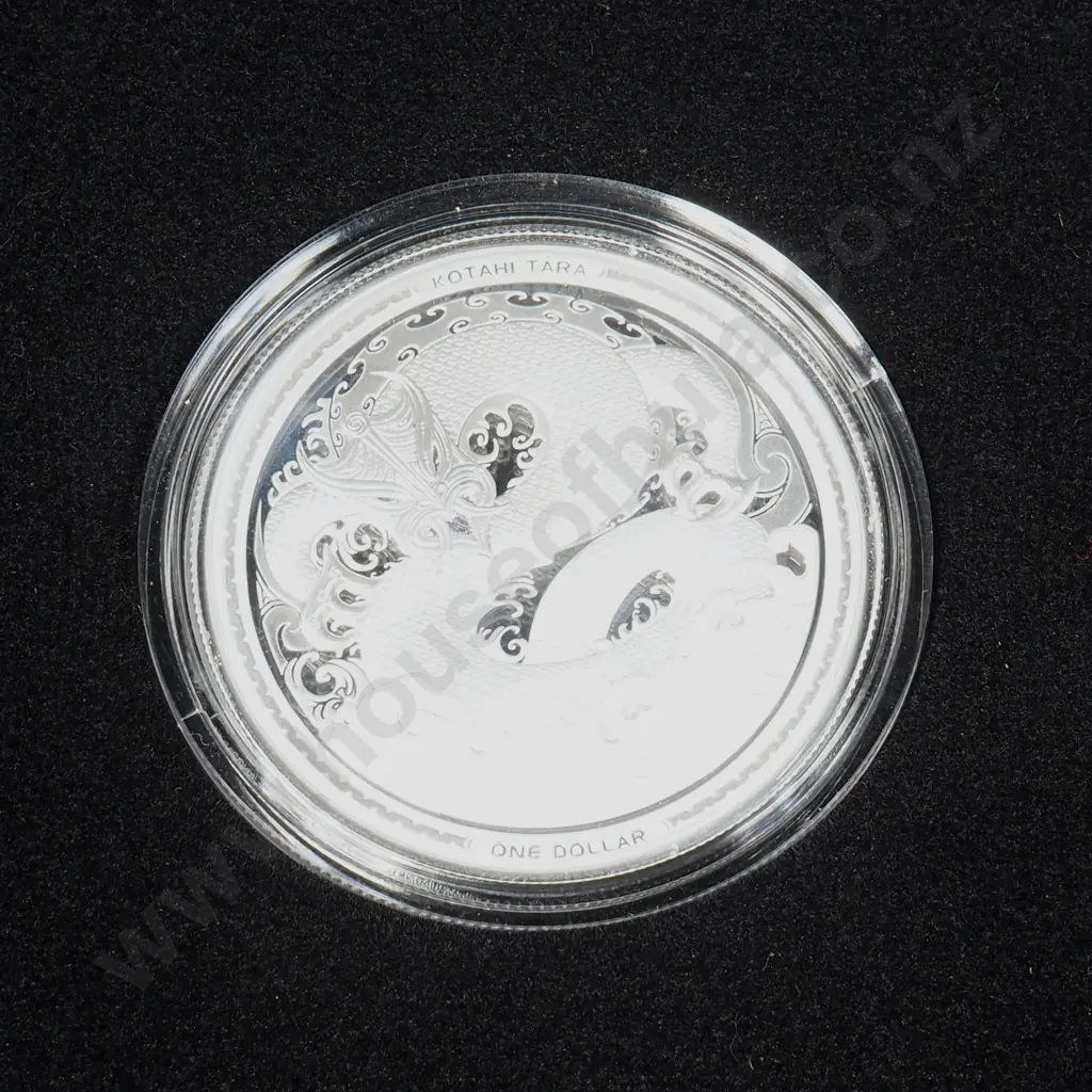 2017 Taniwha One Ounce Silver Proof Coin Image 1++