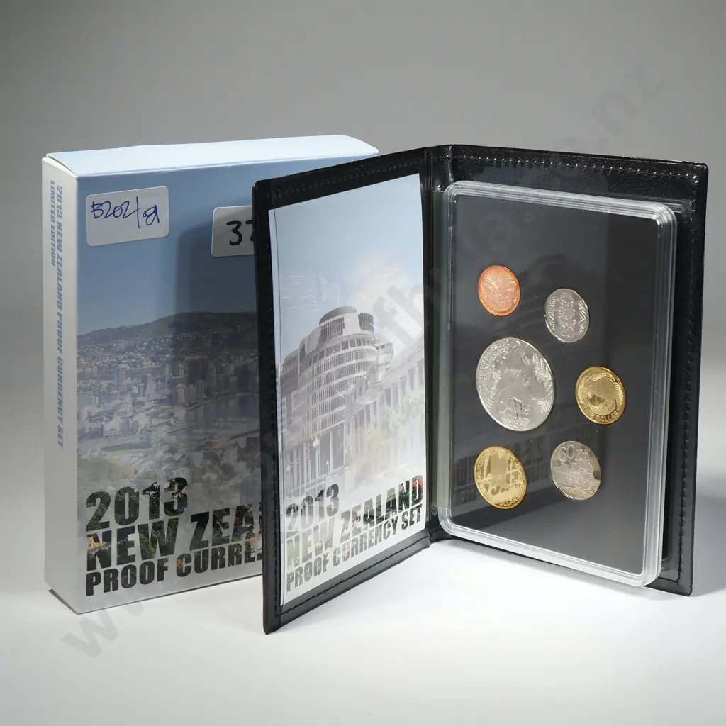 2013 New Zealand Proof Currency Set Image 1++