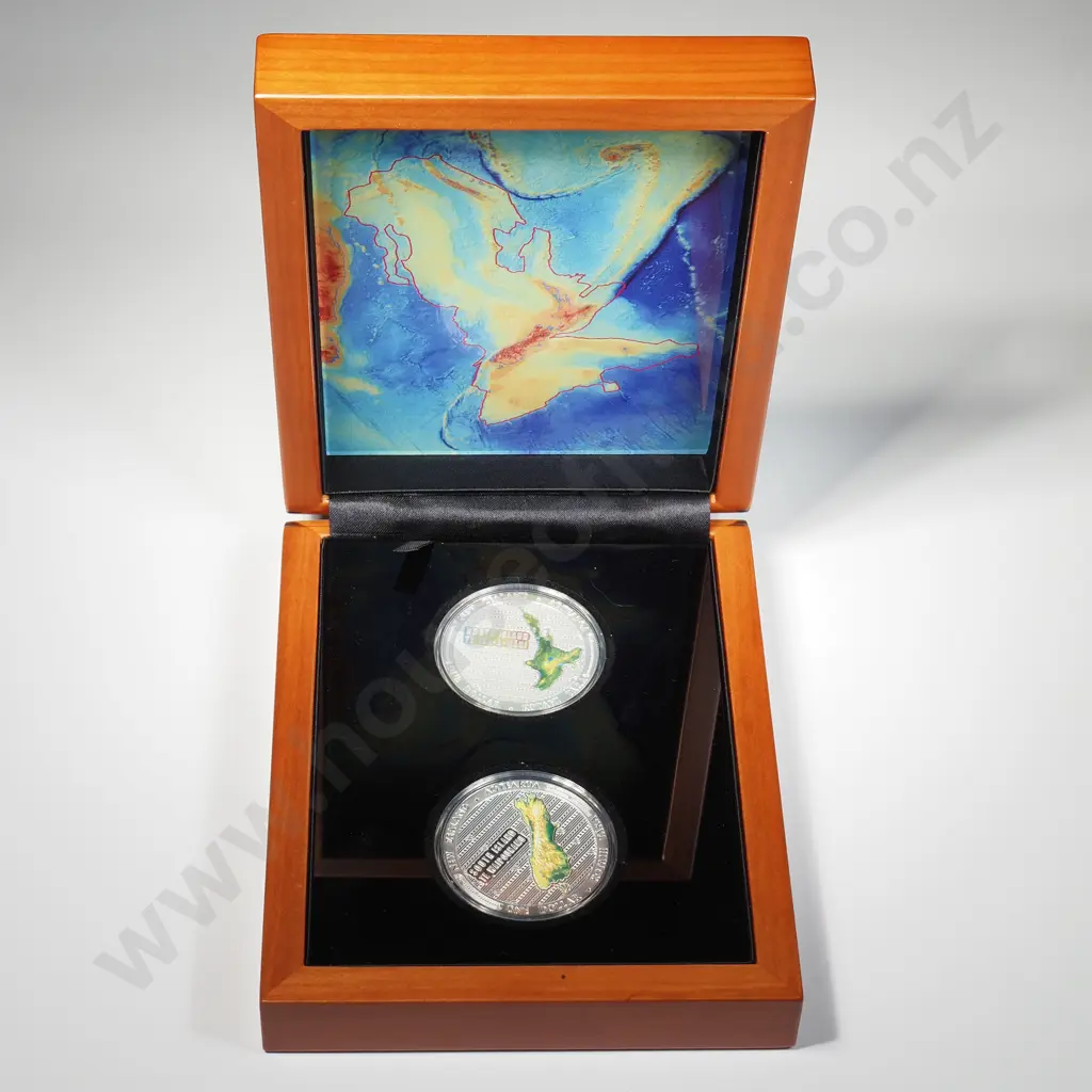 2018 Maui And The Son Two One Ounce Silver Proof Coin Set Image 1++