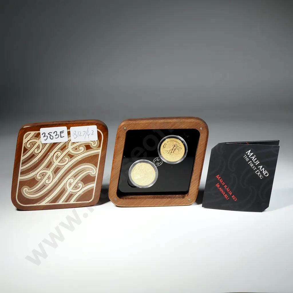 2020 Maui & the First Dog Two 1/2 Ounce Gold Coin Proof Set  Image 1++