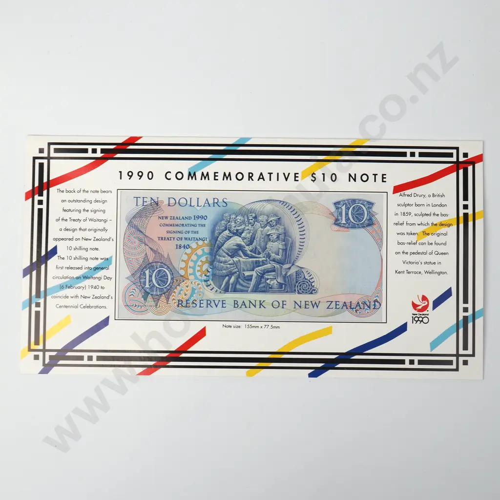 1990 Commemorative $10 Banknote Set Image 1++