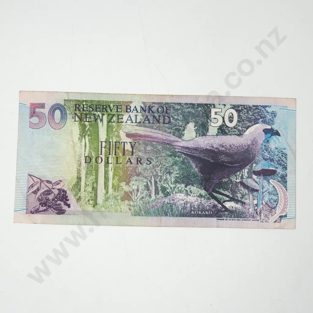 Brash Replacement ZZ Fifty Dollar Banknote Image 1++