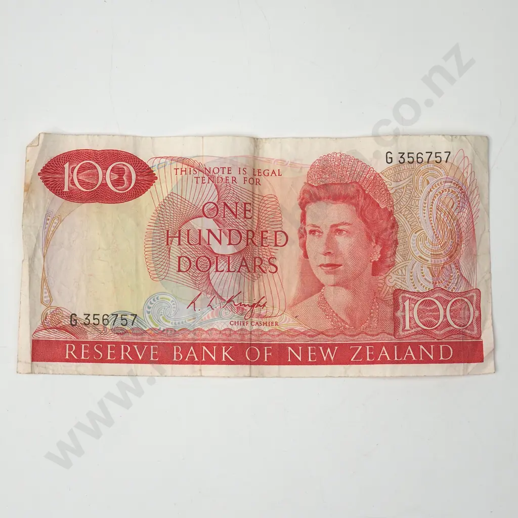 Knight One Hundred Dollar Banknote Image 1++