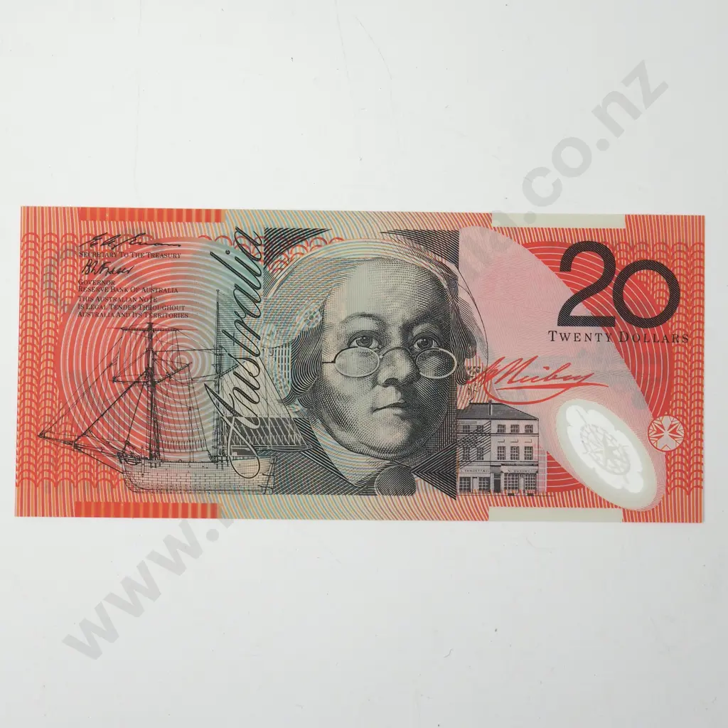 Australia 20 Dollar Banknote - AUNC Image 1++