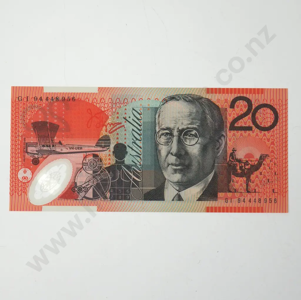 Australia 20 Dollar Banknote - AUNC Image 1++