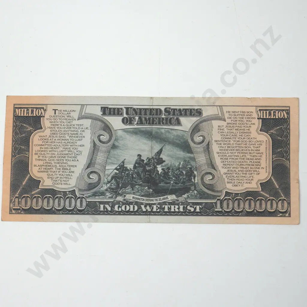 Fantasy United States of America Note Image 1++
