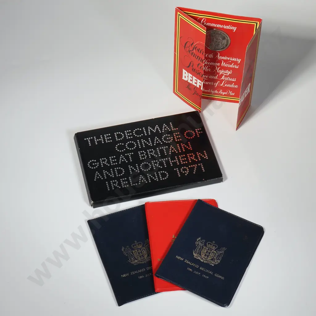 Five UNC Coin Sets  Image 1++