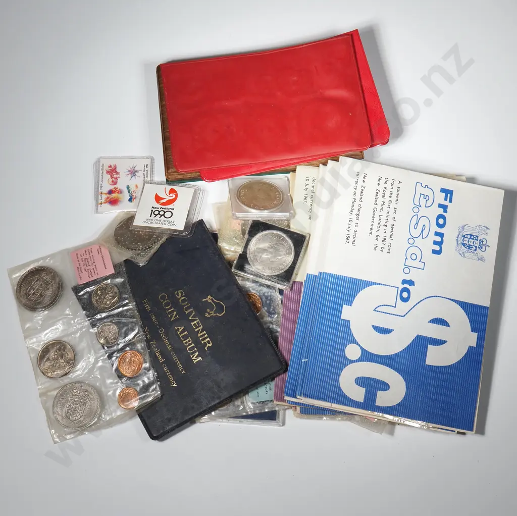 26 New Zealand UNC Coin Sets  Image 1++
