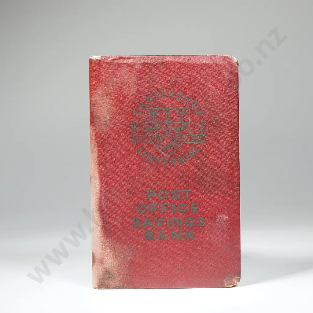 Vintage New Zealand Post Office Savings Bank 1940-60 Image 1++
