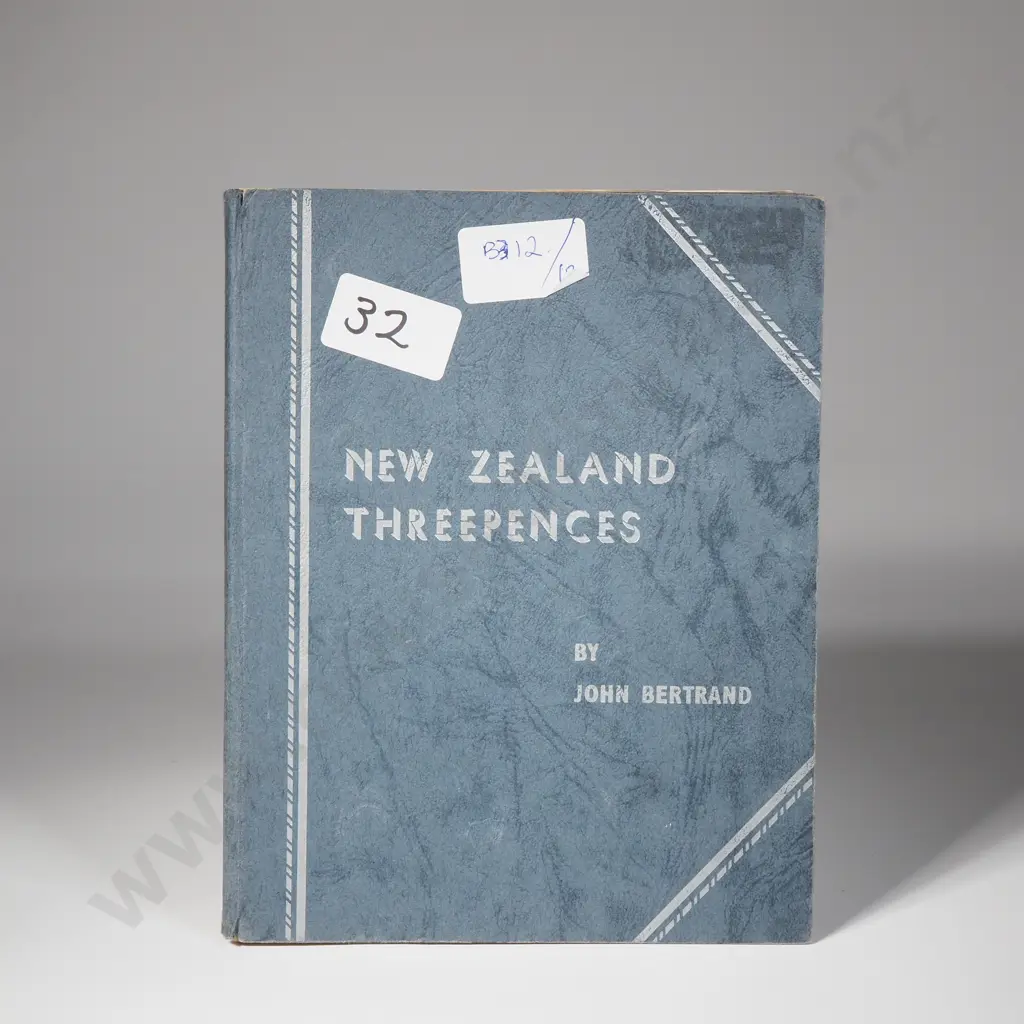 New Zealand Bertrand Threepence Album Includes 1935 Threepence Image 1++