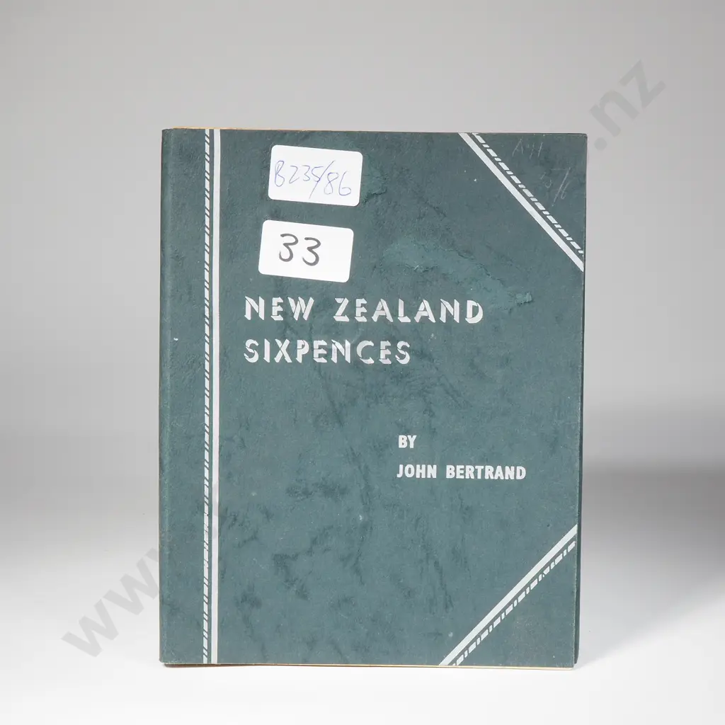 New Zealand Bertrand  Sixpence Album - Complete Image 1++