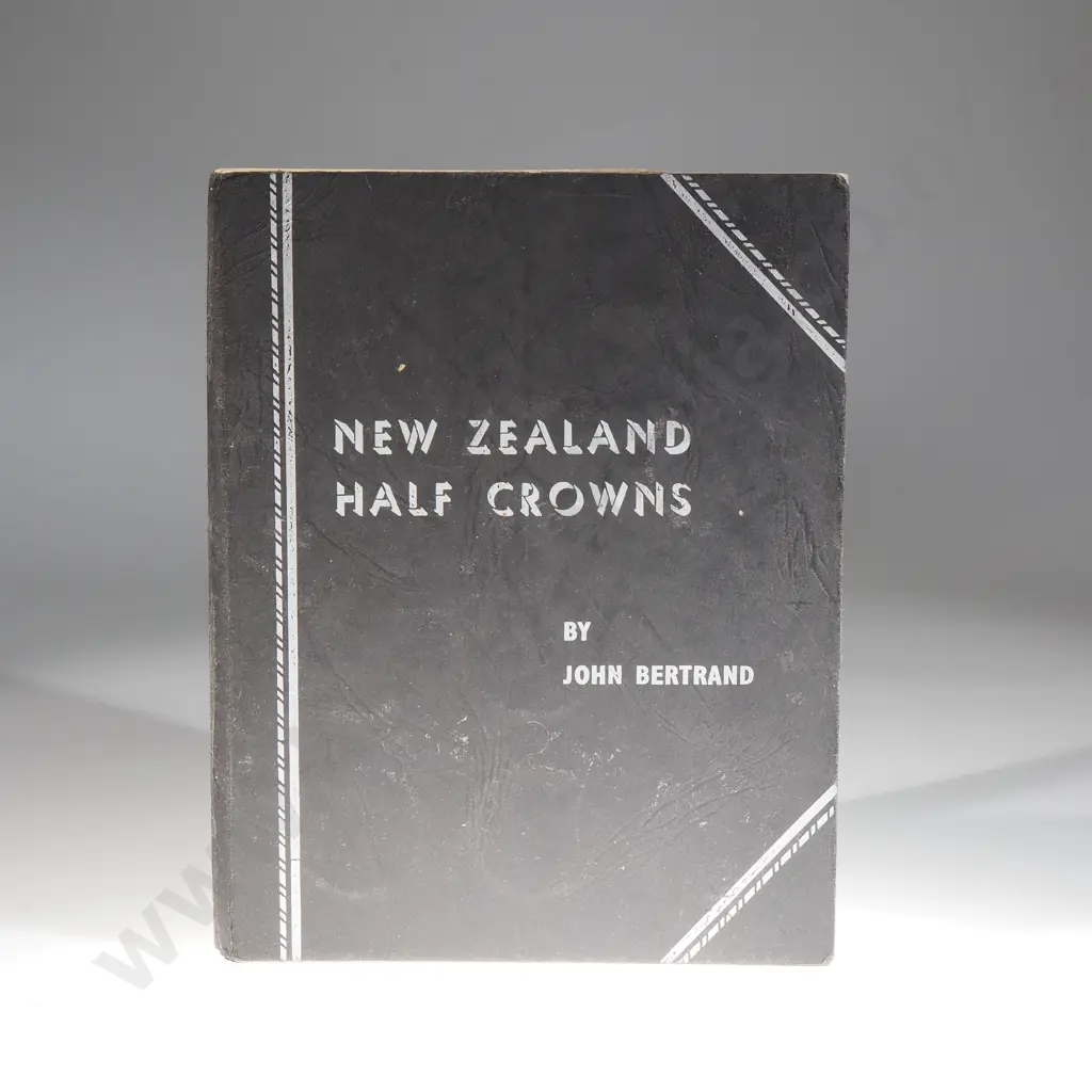 New Zealand Bertrand Half Crown Coin Album - Complete  Image 1++