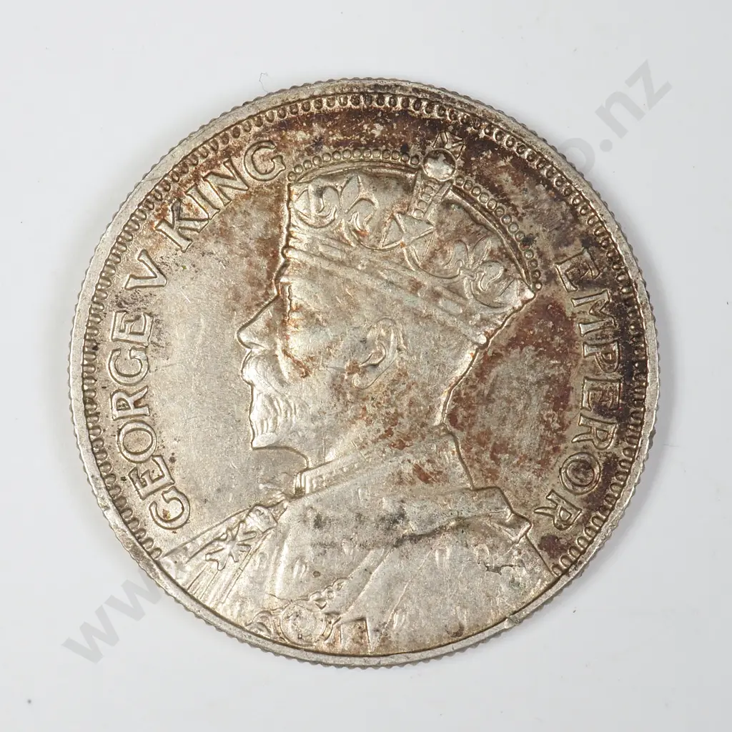 1934 New Zealand Shilling - Better Grade Image 1++