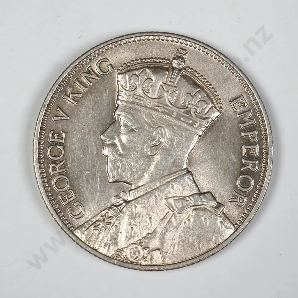 1934 New Zealand Florin - Better Grade Image 1++