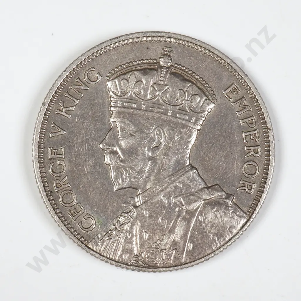 1935 New Zealand Florin - Better Grade Image 1++