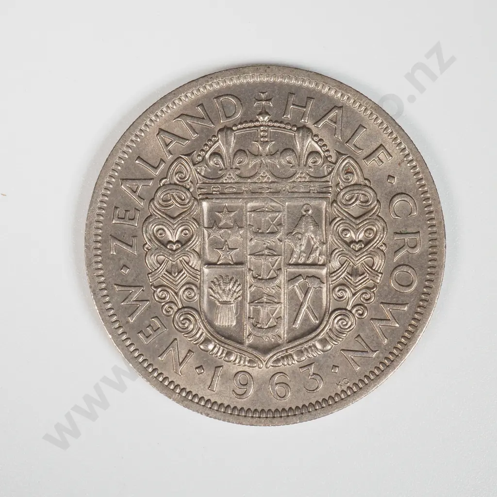 Assorted post 1947 New Zealand Half Crowns  Image 1++