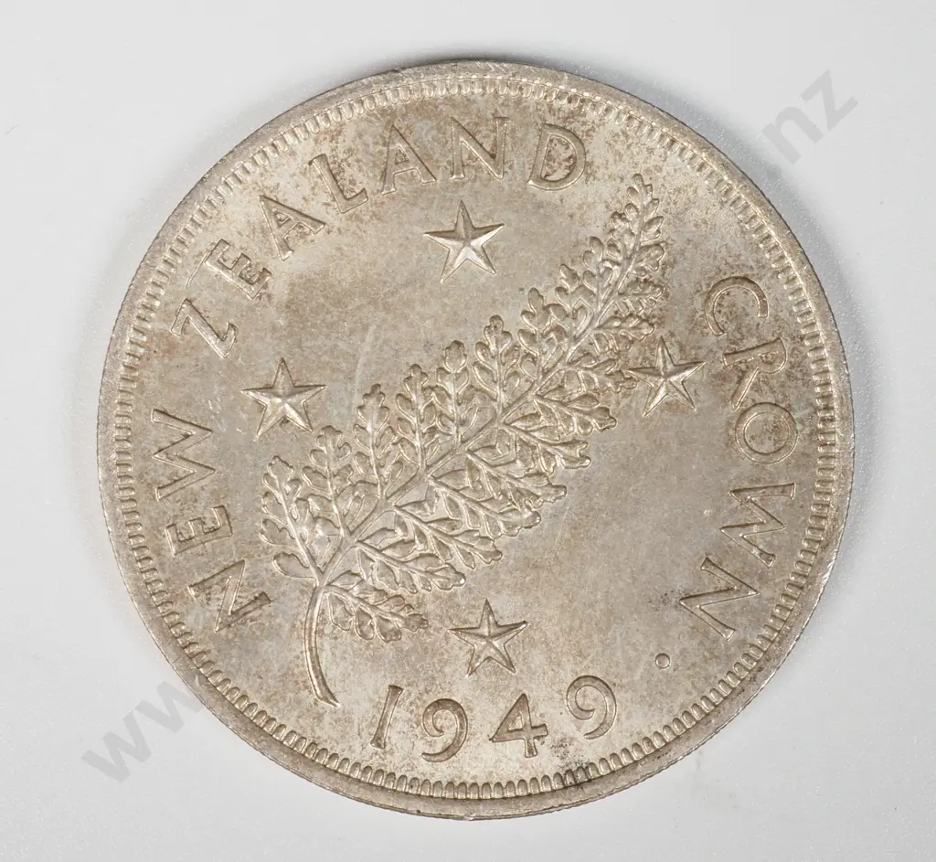 1949 New Zealand Crown Image 1++