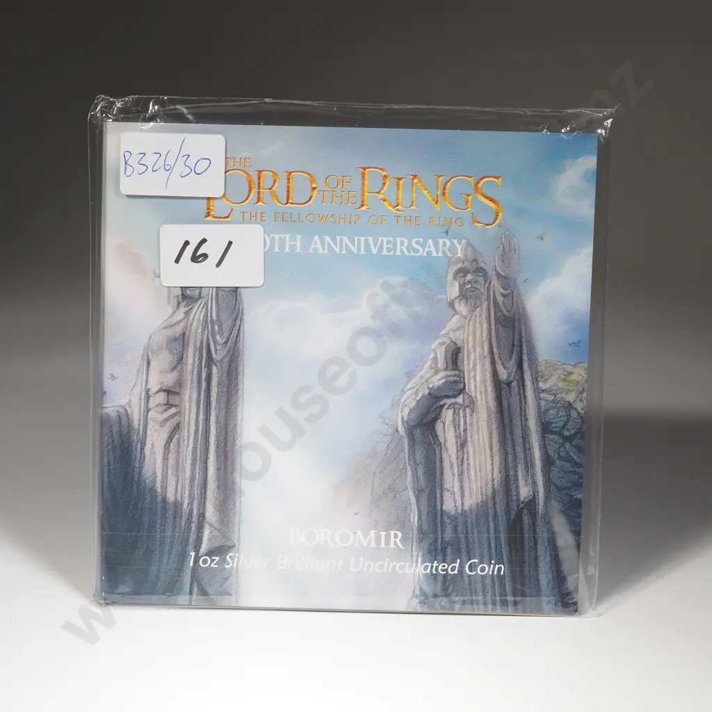 2021 Lord of the Rings 20th Anniversary One Ounce Silver BUNC Coin Image 1++