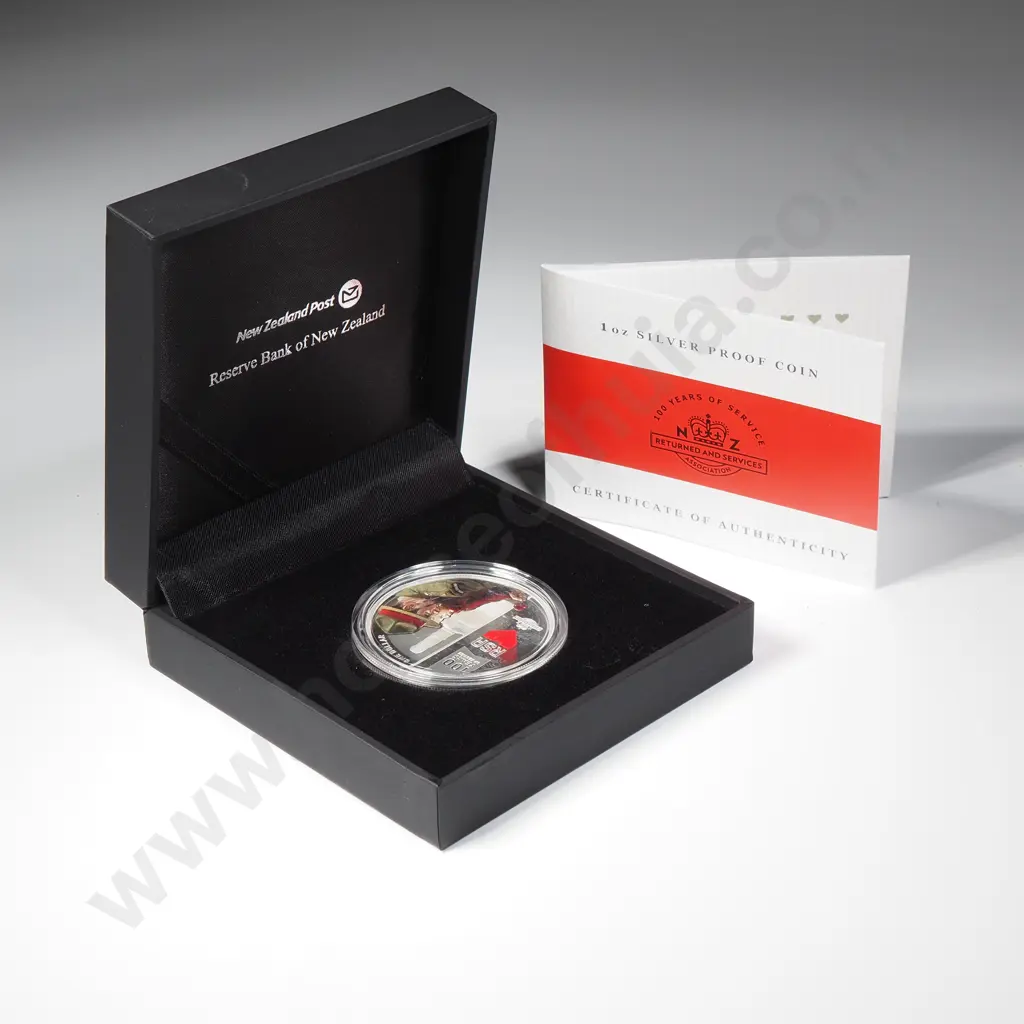 2016 RSA 100 Years of Service One Ounce Silver Proof Coin Image 1++