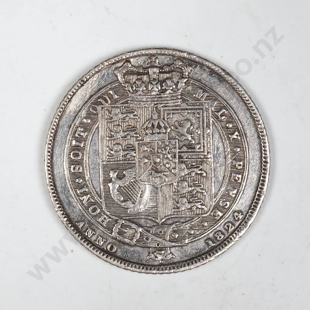 1824 United Kingdom Sixpence - Better Grade Image 1++