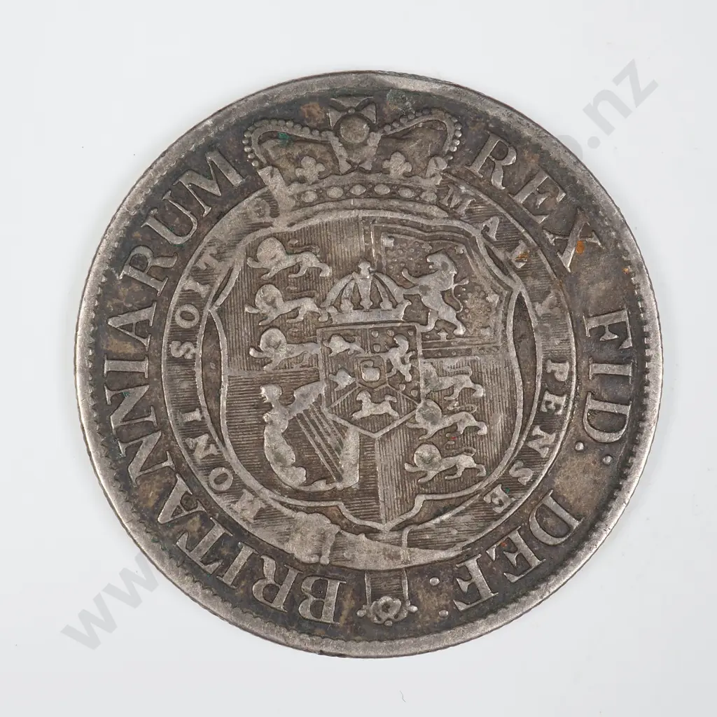 1818 United Kingdom Half Crown Image 1++