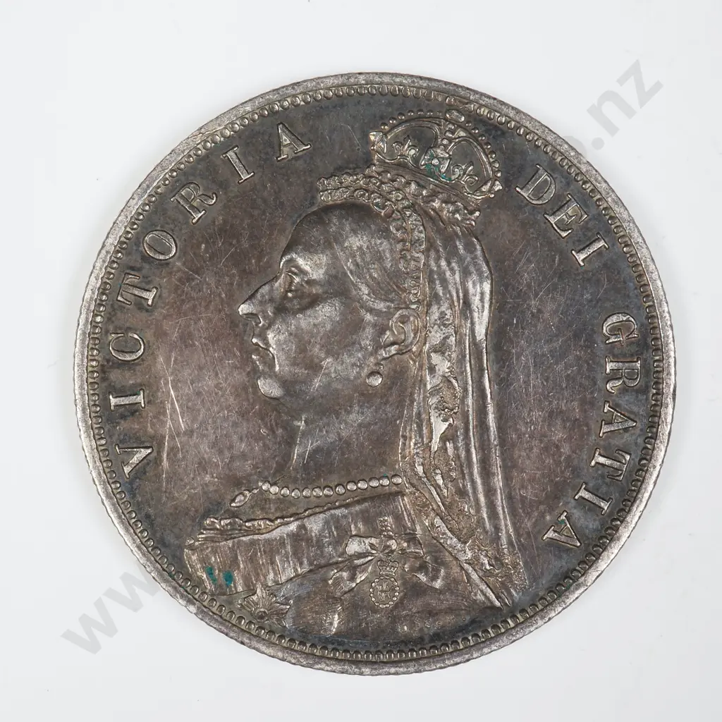 1887 United Kingdom Half Crown Image 1++