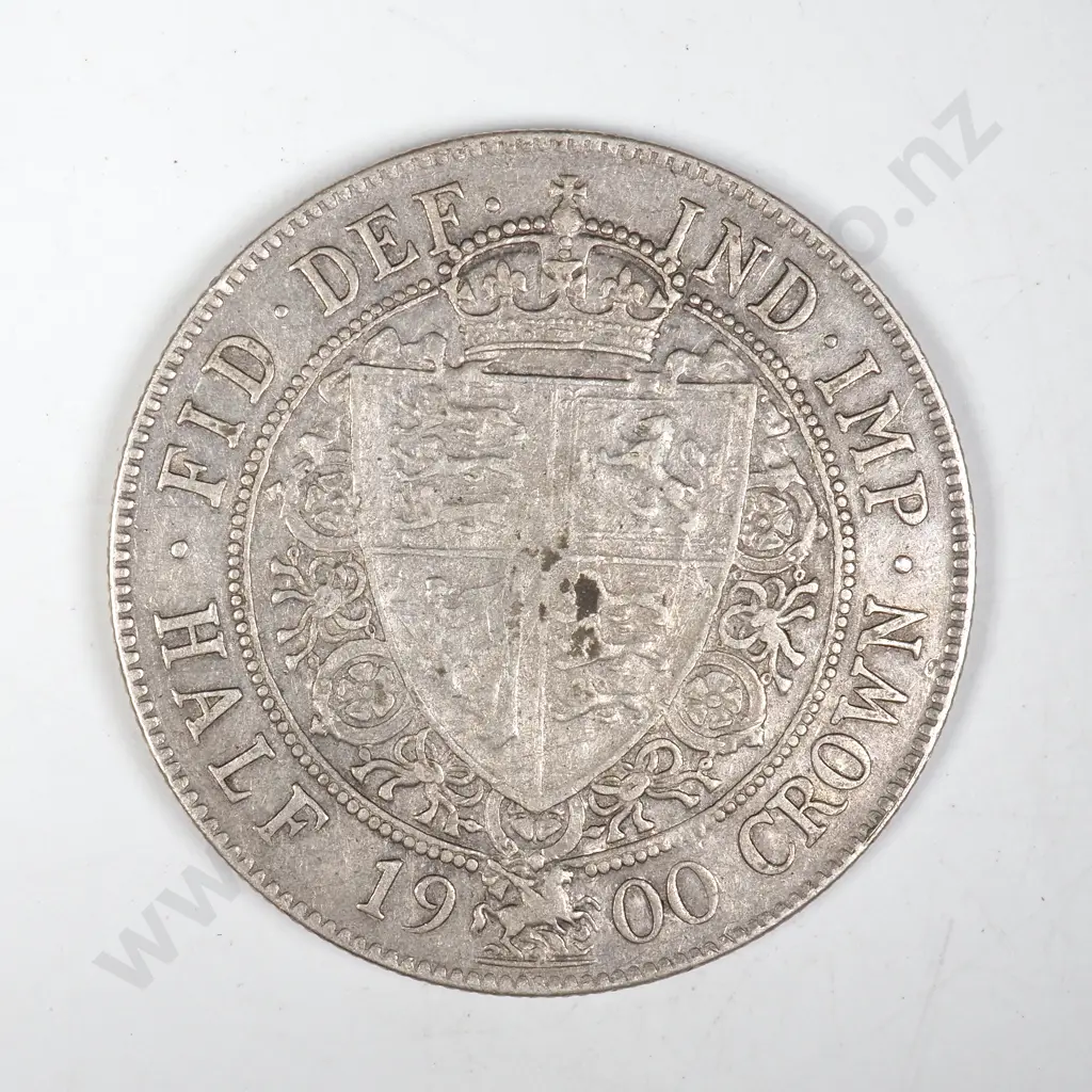1900 United kingdom Half Crown Image 1++