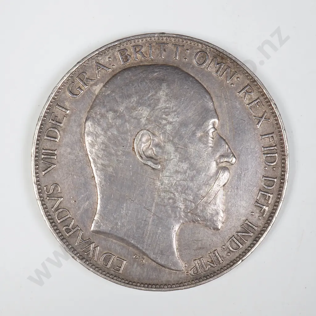 1902 United Kingdom Full Crown - Better Grade - Nice Toning Image 1++