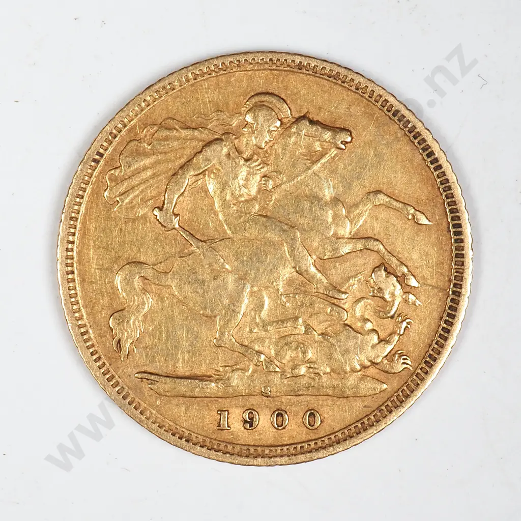 1900 Sydney Mint Half Sovereign Image 1++