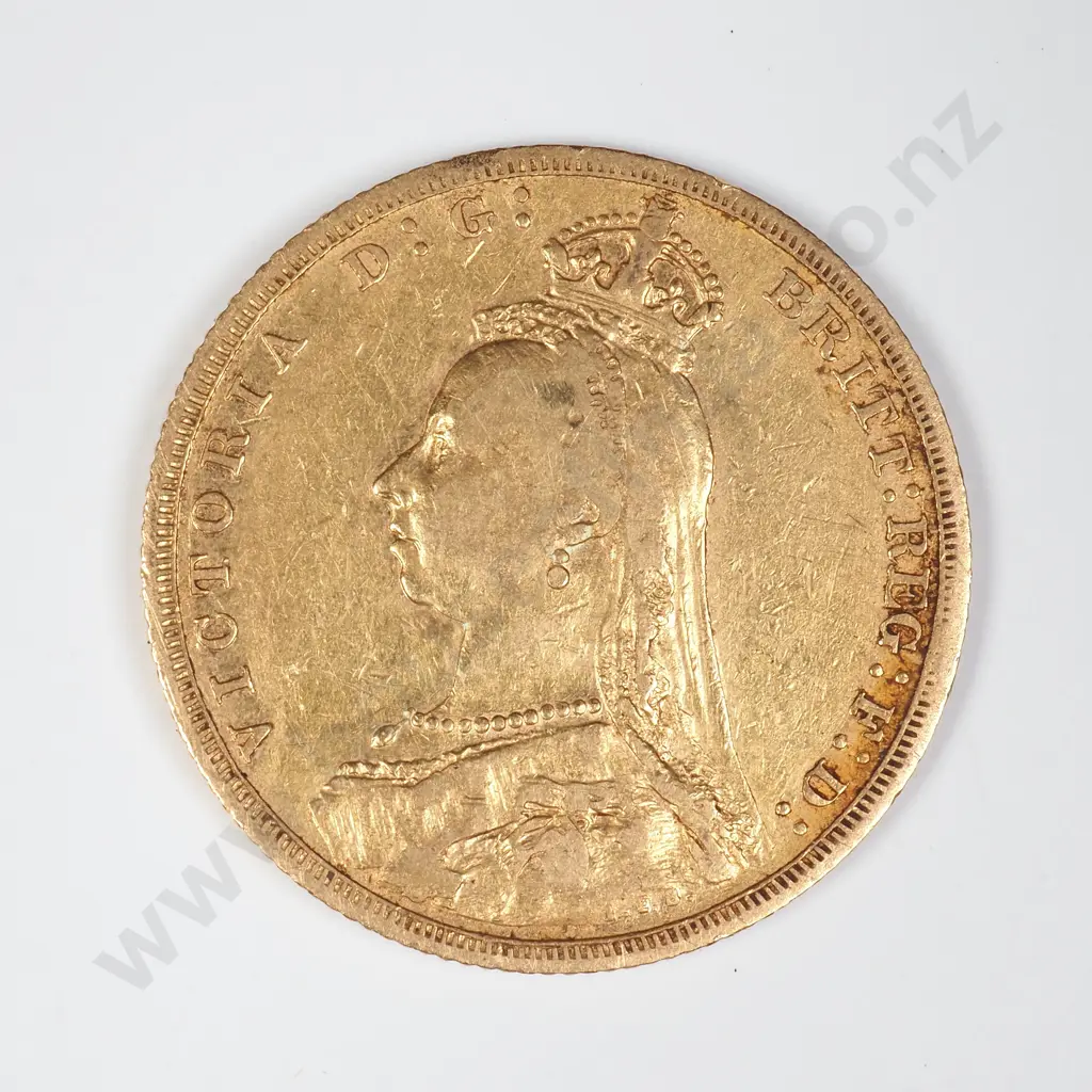 1887 Melbourne Mint Full Sovereign Image 1++