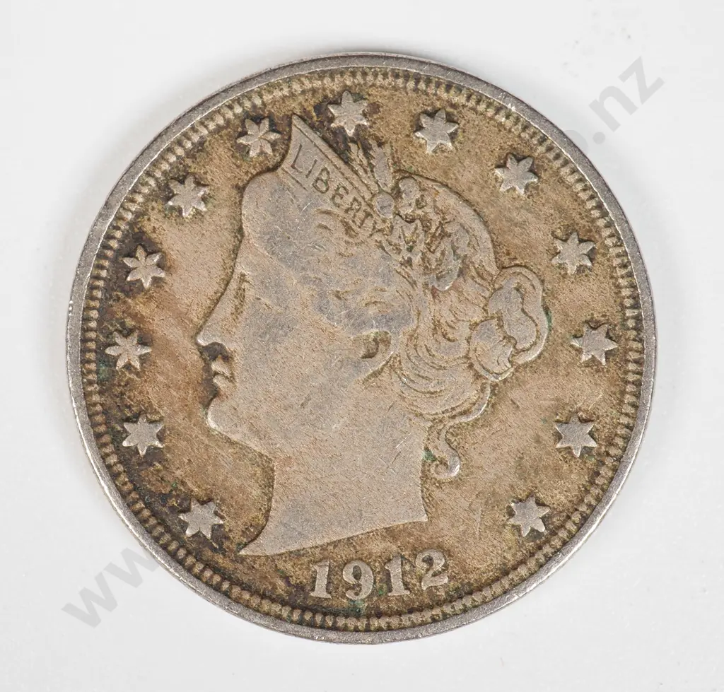 1912 United States of America Liberty Nickel   Image 1++