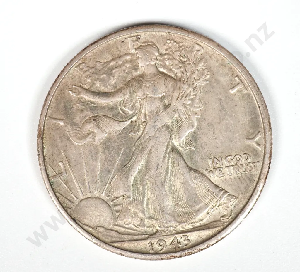 1943 United States of America Liberty Half Dollar  Image 1++
