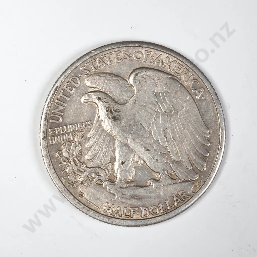 1943 United States of America Half Dollar Image 1++