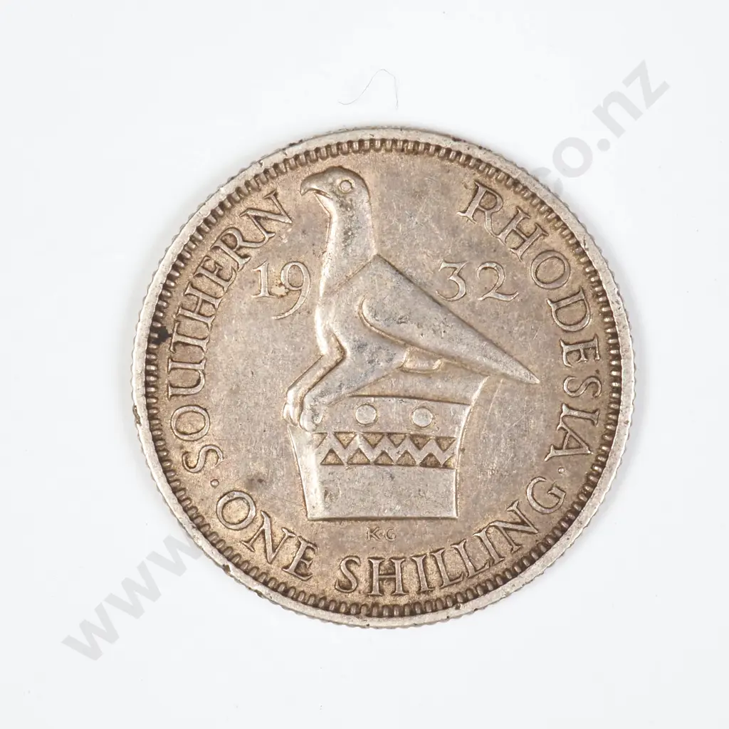 1932 Southern Rhodesia Shilling Image 1++