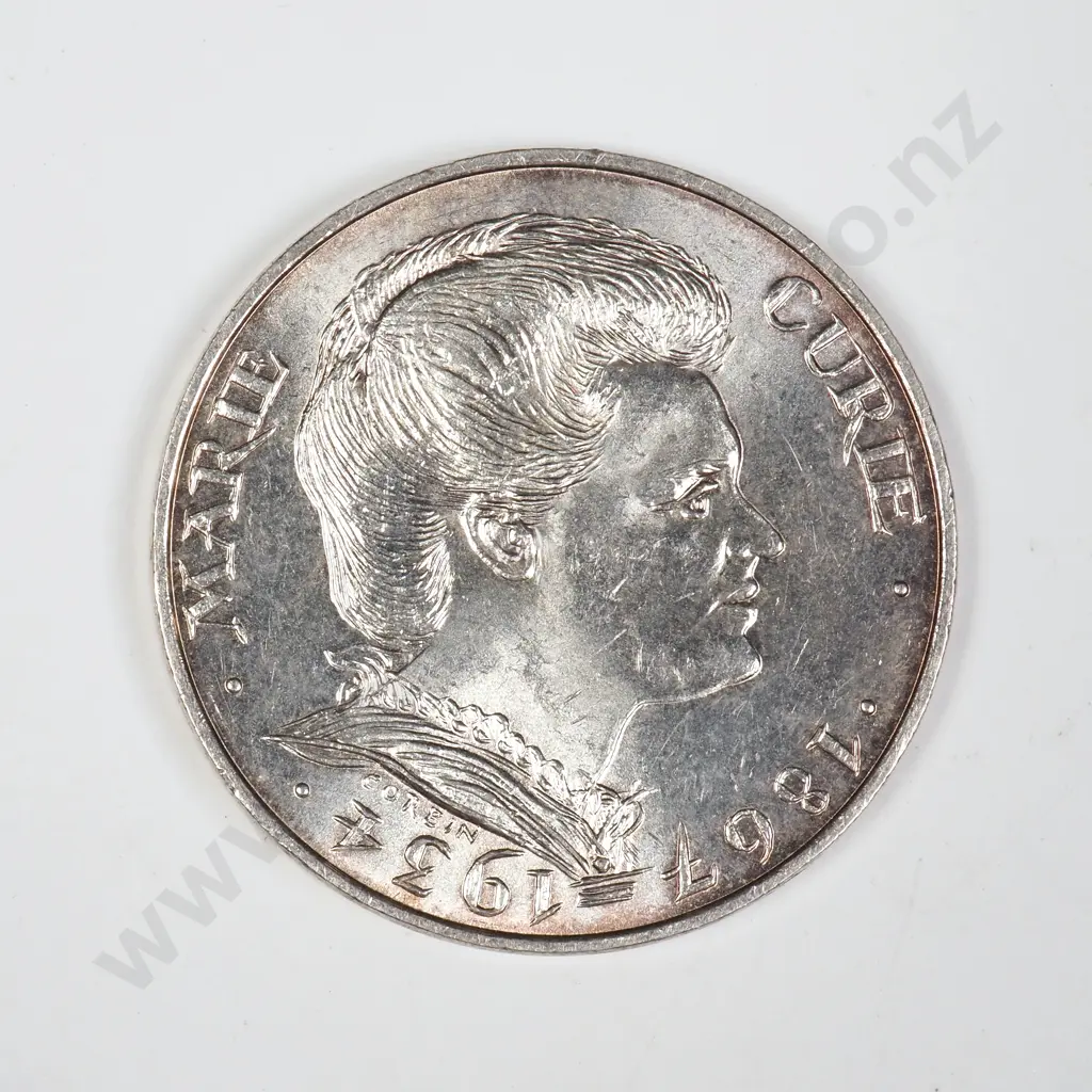 1984 France 100 Francs - 90% Silver Image 1++
